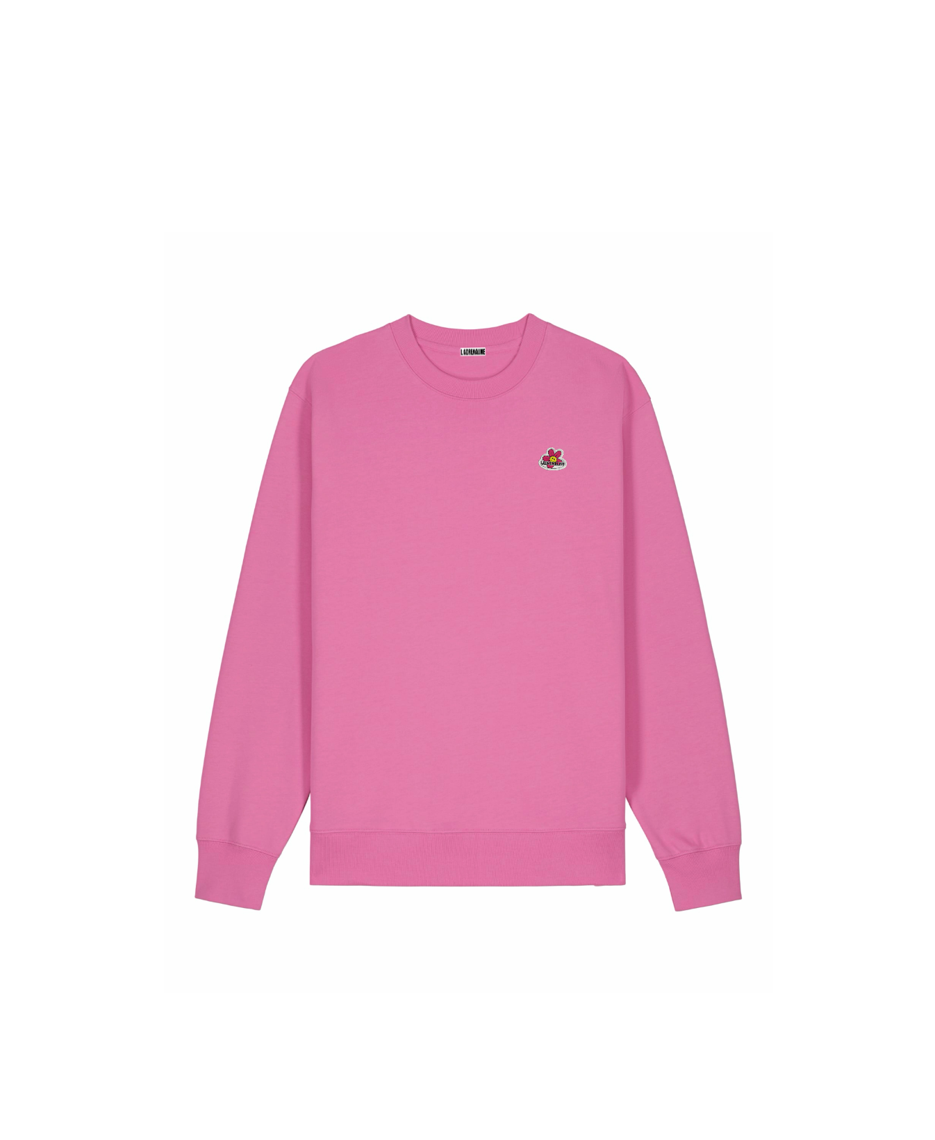 Crewneck Fushia